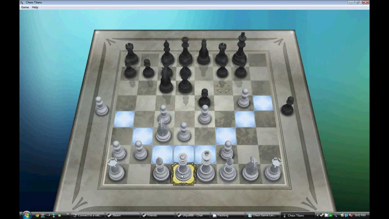 Chess Titans - Level 10 - Full game 